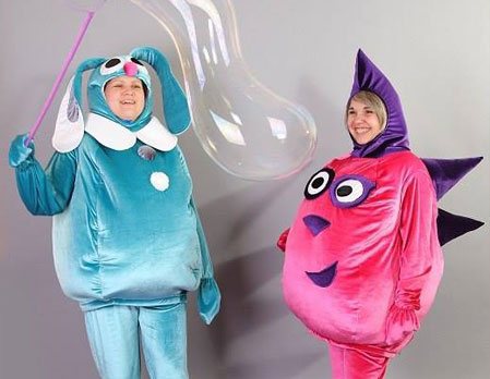 Дети с мыльными пузырями Дети с мыльными пузырями