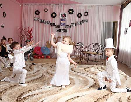 Дети на утреннике Дети на утреннике